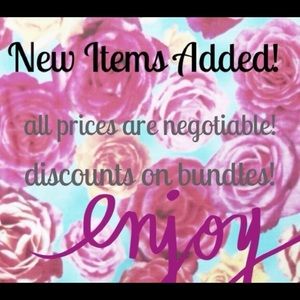 New items added